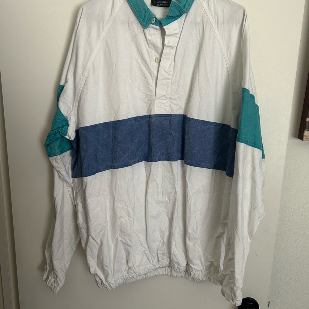 Vintage Silver Fern Windbreaker